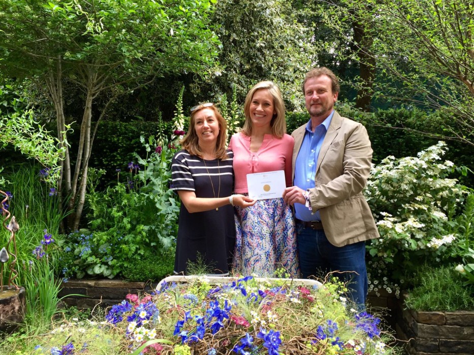 The Garden Bed Chelsea Flower Show Sophie Raworth