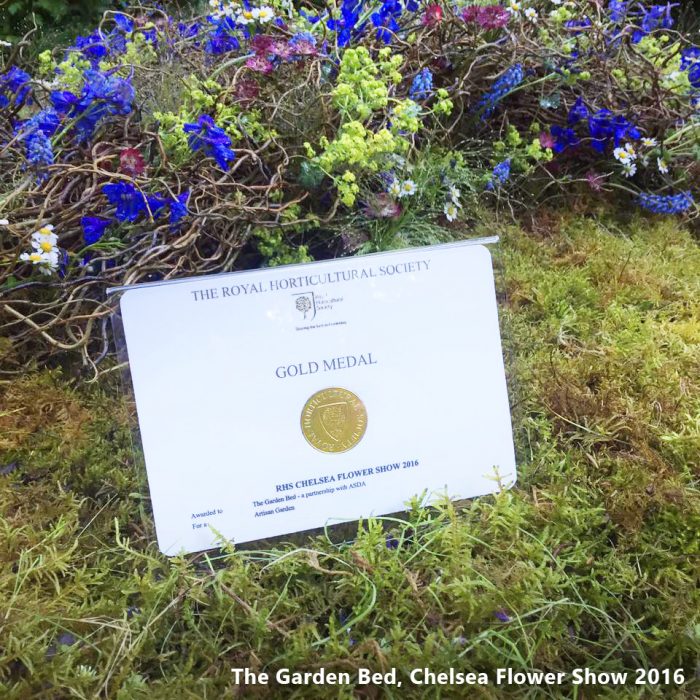 05 Chelsea Flower Show 2016 Garden Bed Gold Medal